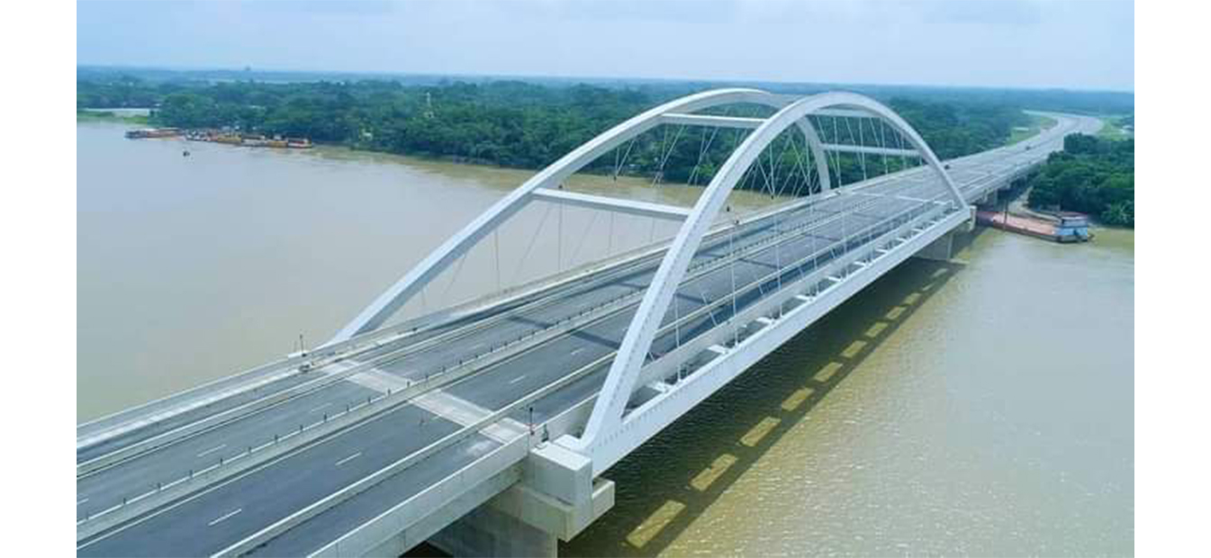 バングラデシュ国 クロスボーダー道路整備事業 カルナ橋 開通式 オリエンタルコンサルタンツグローバル