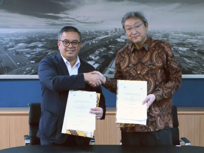 The Signing of a Memorandum of Understanding for Business Cooperation with PT MRT Jakarta