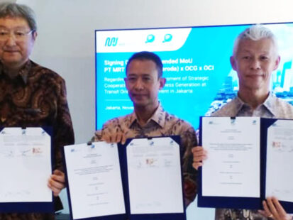 インドネシア国 PT MRT Jakarta社と業務協力の覚書　締結