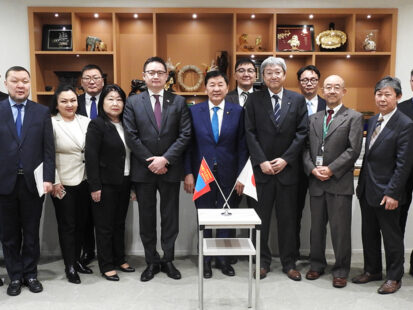 Visit by Mongolia’s Minister of Road and Transport