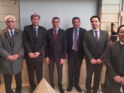 OC Global社長 米澤栄二　駐日エジプト大使と対談