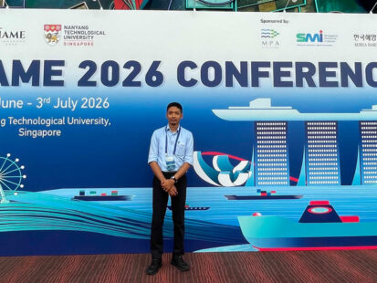Dr. Thuta Kyaw Win of the Port & Harbor Department Presents at IAME 2026