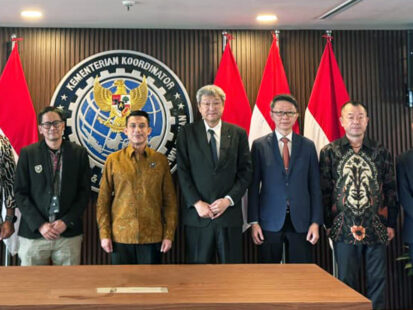 Courtesy Call on Indonesian Deputy Minister for Infrastructure: Exchanging Views on Railway Infrastructure Cooperation