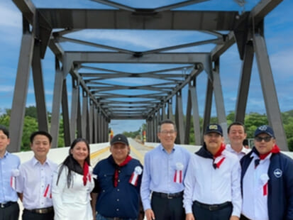 Opening Ceremony of the Japan-Nicaragua Friendship Bridge in Nicaragua